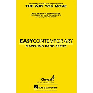 Hal Leonard The Way You Move Marching Band Level 2 Arranged by Michael Brown