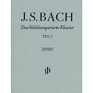 G. Henle Verlag The Well-Tempered Clavier - Revised Edition (Part I, BWV 846-869) Henle Music Folios Series Hardcover