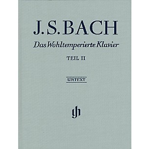 G. Henle Verlag The Well-Tempered Clavier - Revised Edition (Part II, BWV 870-893) Henle Music Folios Series Hardcover