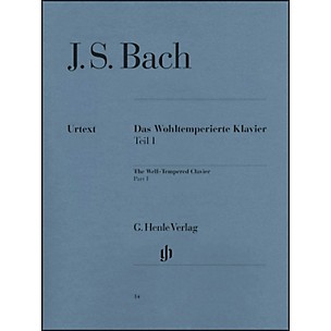 G. Henle Verlag The Well-Tempered Clavier BWV 846-869 Part I   By Bach / Heinemann
