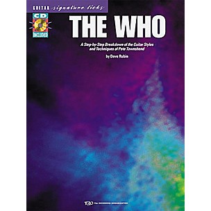 Hal Leonard The Who Guitar Signature Licks Book with CD