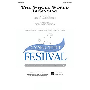 Hal Leonard The Whole World Is Singing 2-Part Composed by John Jacobson