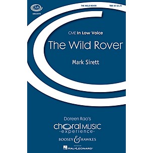 Boosey and Hawkes The Wild Rover (CME In Low Voice) TBB arranged by Mark Sirett