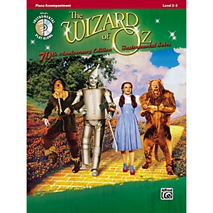 Alfred The Wizard of Oz 70th Anniversary Edition Instrumental Solos: Piano Accompaniment (Songbook/CD)