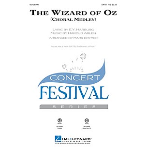 Hal Leonard The Wizard of Oz (Choral Medley) SAB Arranged by Mark Brymer