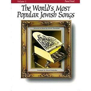Tara Publications The World's Most Popular Jewish Songs for Piano, Volume 1 Tara Books Series