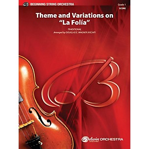 Alfred Theme and Variations on "La Fol­a" String Orchestra Grade 1