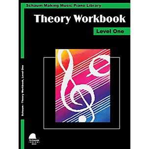Schaum Theory Workbook - Level 1 Educational Piano Book by Wesley Schaum