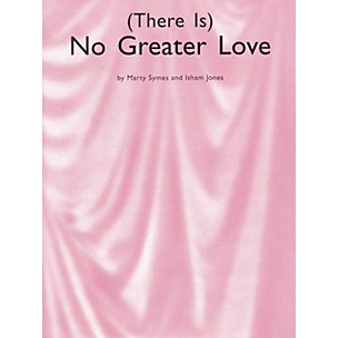 Music Sales There Is No Greater Love Music Sales America Series