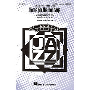 Hal Leonard (There's No Place Like) Home for the Holidays (SATB a cappella) SATB a cappella arranged by Mac Huff