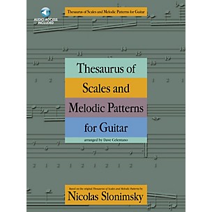 Music Sales Thesaurus of Scales and Melodic Patterns for Guitar Book/Audio Online