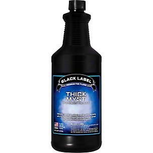 Black Label Thick Myst High Density Fog Juice - 1 Quart