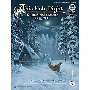 Alfred This Holy Night Guitar TAB Book & CD