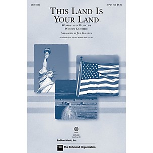 Hal Leonard This Land Is Your Land (Discovery Level 1) 2-Part arranged by Jill Gallina