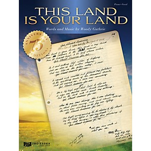 TRO ESSEX Music Group This Land Is Your Land Richmond Music ¯ Sheet Music Series