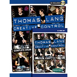 Hudson Music Thomas Lang - Creative Control (Book/CD/DVD Pack) DVD Series Performed by Thomas Lang