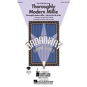 Hal Leonard Thoroughly Modern Millie (Choral Selections) ShowTrax CD Composed by Jeanne Tesori