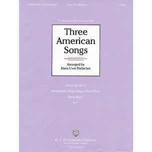 H.T. FitzSimons Company Three American Songs H.T. Fitzsimons Co Series