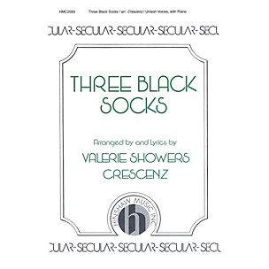 Hinshaw Music Three Black Socks UNIS composed by Valerie Crescenz