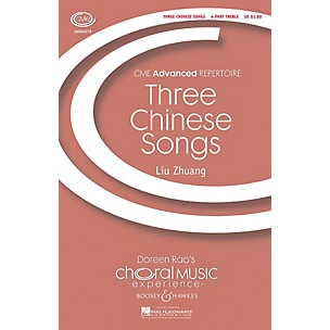 Boosey and Hawkes Three Chinese Songs (CME Advanced) SSAA A Cappella arranged by Liu Zhuang