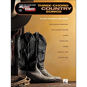 Hal Leonard Three-Chord Country Songs E-Z play 13