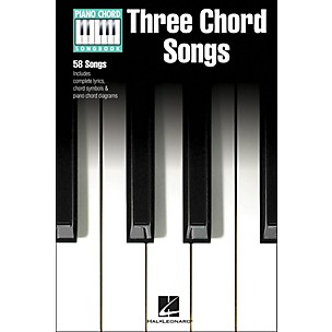 Hal Leonard Three Chord Songs Piano Chord Songbook