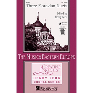 Hal Leonard Three Moravian Duets IPAKO Composed by Antonin Dvorak