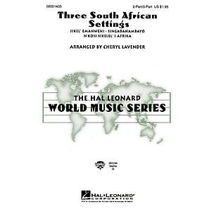 Hal Leonard Three South African Settings (Collection) 3 Part Treble arranged by Cheryl Lavender