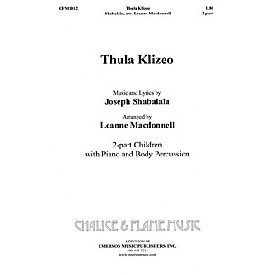 Hal Leonard Thula Klizeo composed by Leanne Macdonell