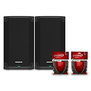 Mackie Thump12v4 12" Powered Speaker Pair With Cables