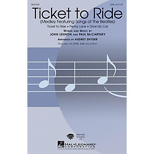 Hal Leonard Ticket to Ride ShowTrax CD by The Beatles Arranged by Audrey Snyder