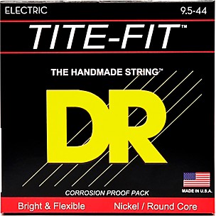 DR Strings Tite-Fit HT-9.5 Half-Tite Nickel Plated Electric Guitar Strings