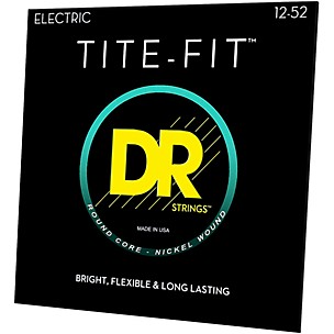 DR Strings Tite-Fit JZ-12 Nickel Plated Electric Guitar Strings (12-52)