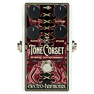 Electro-Harmonix Tone Corset Analog Compressor Effects Pedal