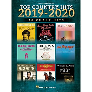 Hal Leonard Top Country Hits of 2019-2020 Piano/Vocal/Guitar Songbook