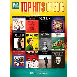 Hal Leonard Top Hits Of 2016 (Easy Guitar With Tab)