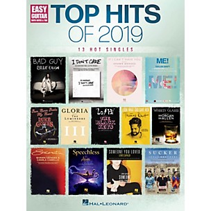 Hal Leonard Top Hits of 2019 (13 Hot Singles) Easy Guitar Songbook