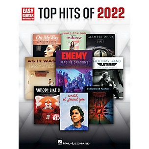 Hal Leonard Top Hits of 2022 Easy Guitar Tab Songbook