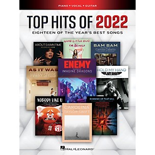 Hal Leonard Top Hits of 2022 Piano/Vocal/Guitar Songbook