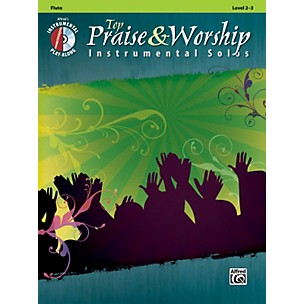 Alfred Top Praise & Worship Instrumental Solos - Flute Level 2-3 Book/CD