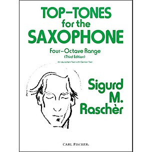 Carl Fischer Top-Tones For The Saxophone