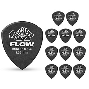 Dunlop Tortex Flow Guitar Picks STD-12/PLYPK