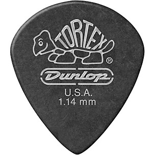 Dunlop Tortex Pitch Black Jazz Guitar Picks 1 Dozen