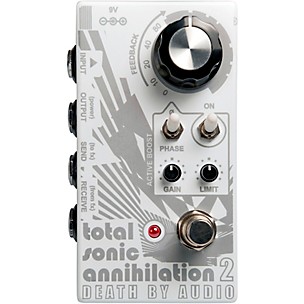 Death By Audio Total Sonic Annihilation 2 Forced Feedback Loop Noise Effects Pedal -