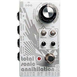 Death By Audio Total Sonic Annihilation 2 Forced Feedback Loop Noise Effects Pedal