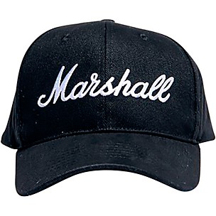Marshall Tour Cap Black with White Logo