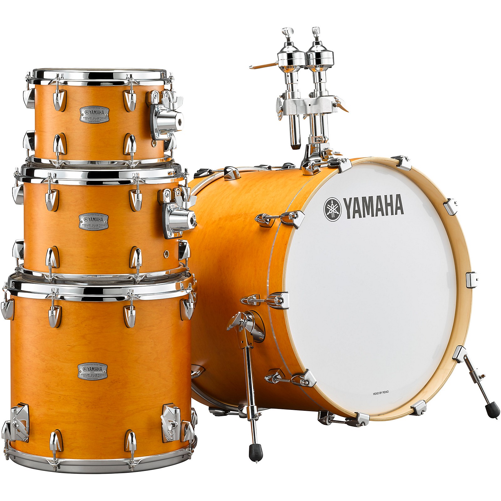 Yamaha Tour Custom Maple 4-osainen kuoriYamaha Tour Custom Maple 4-osainen kuori  