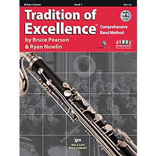 JK Tradition Of Excellence Book 1 for Bass Clarinet