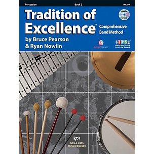 KJOS Tradition Of Excellence Book 2 for Percussion