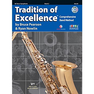 KJOS Tradition Of Excellence Book 2 for Tenor Sax